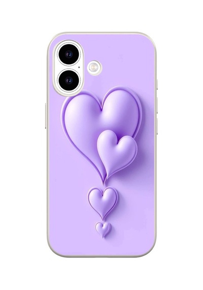 Arvencase Apple iPhone Uyumlu 17 Uyumlu Hd Kalite Orta Sertlikte Baskılı Desenli Silikon Renk100 Renk100