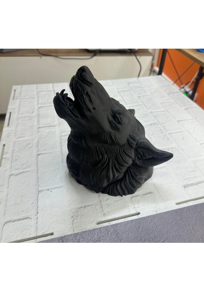 Siyah Ayı Figürü Duvar Dekoru Asılabilir Hediyelik Heykel 25x19 Cm