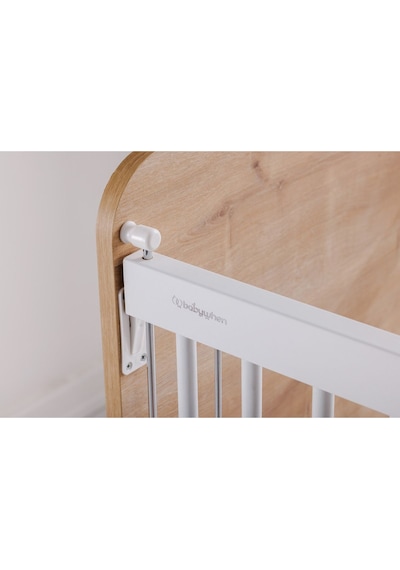 Bw1076 - Pratik Anne Yanı Sallanır Beşik Ahşap 60x120 Ahşap