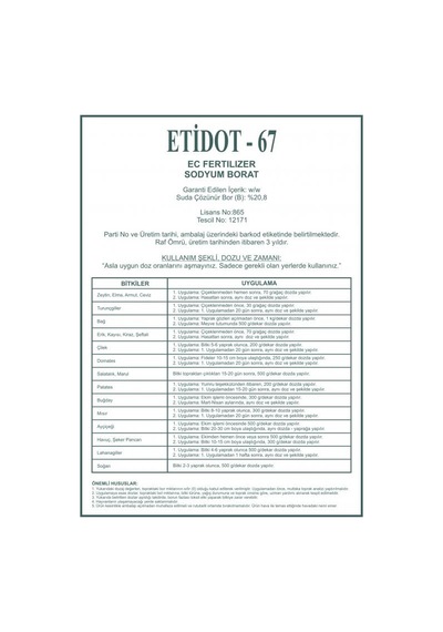 Etidot-67 20 KG.