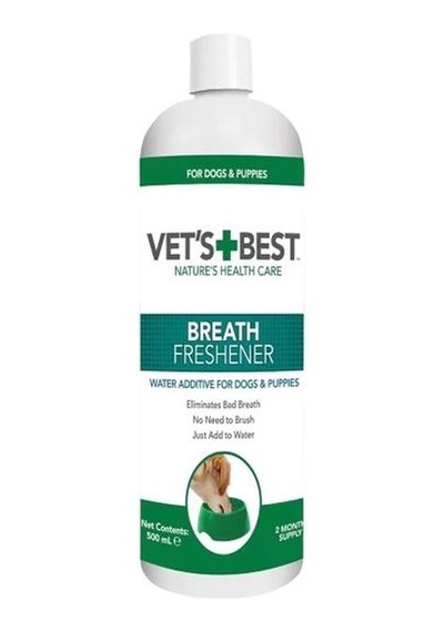 Vet's Best Köpekler İçin Nane ve Karanfil Özlü Ağız Bakım Suyu 500 ML