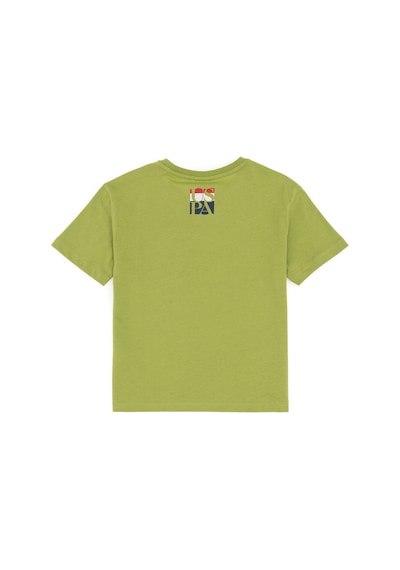 U.S. Polo Assn. Erkek Çocuk Fıstık Yeşili Bisiklet Yaka Tişört 50295428-VR087