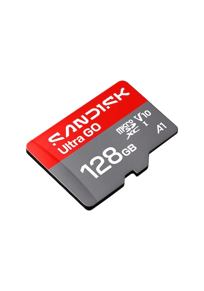 Sandısk Ultra Go Microsd Uhs I Card 128 Gb, Up To190mb/s