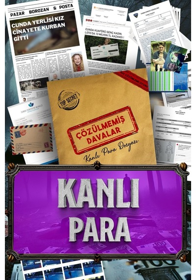 Dedektif Oyunu Kanlı Para Cinayet Çözme Oyunu Dedektiflik Kutu Oyunu Katil Kim Dava Çözme Oyunu