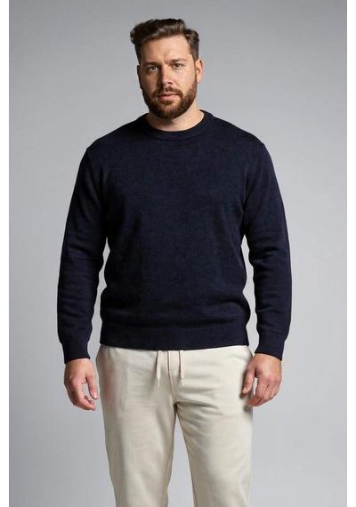 Defacto Boxy Fıt Bisiklet Yaka Pike Sweatshirt H1001ax26spbk81 Siyah-bk81
