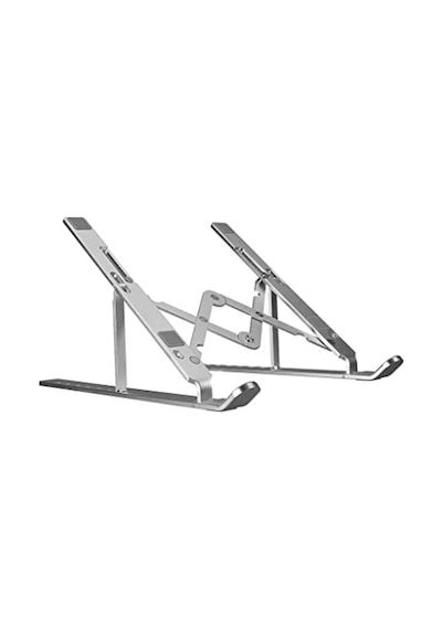 Blueforce As-70 7 Kademeli Alüminyum Taşınabilir Laptop Notebook Tablet Standı Katlanabilir Portatif Macbook Metal Stant 10 İnç-16 İnç Uyumlu 1