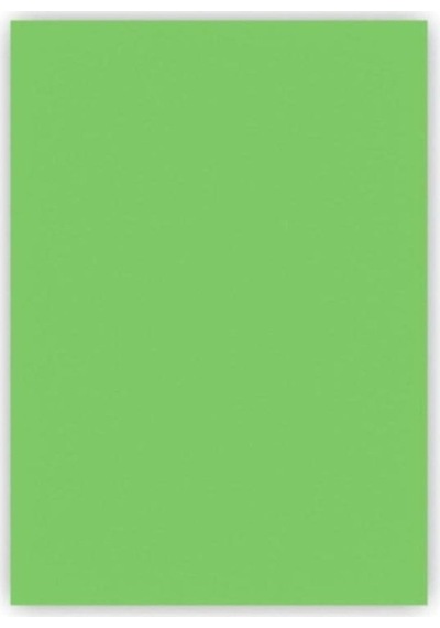 100 Adet 50x70 Boyutunda Yeşil Fon Kartonu 160 Gram