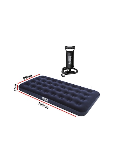 Bestway Tek Kişilik Şişme Yatak El Pompa Bw119 Lacivert
