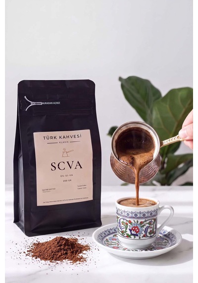 Scva Taze Kavrulmuş Klasik Türk Kahvesi 250 Gr Diğer