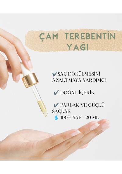 %100 Çam Terebentin Yağı 20 Ml