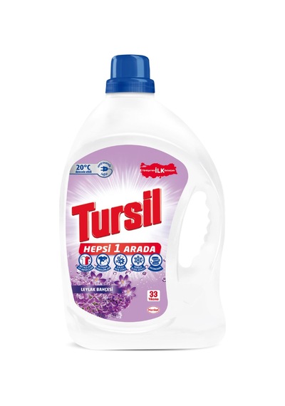 Tursil Jel 33 Yıkama 2,14 Lt Leylak Ve Yoğun Ferahlık 2 Li Set Diğer