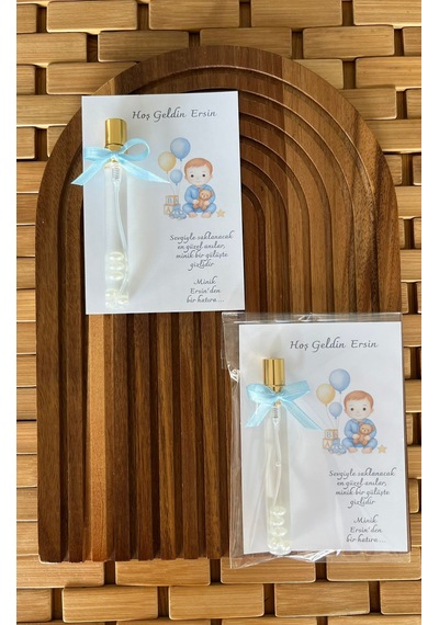 Kişiye Özel - İsme Özel Hoş Geldin Bebek Ve Bebek Mevlüdü Hediyeliği - Sünnet 11CM