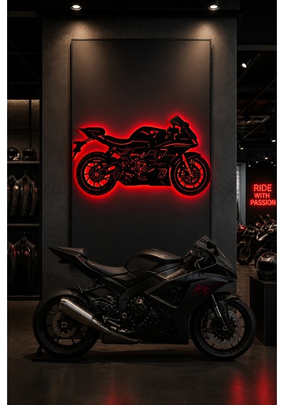 Lucenda Led Işıklı Motor Dekoratif Tablo Modern Spor Motosiklet Duvar Dekoru Gece Lambası Kırmızı - 874478148 Kırmızı Lucenda Led Işıklı Motor Dekoratif Tablo Modern Spor Motosiklet Duvar Dekoru Gece Lambası Kırmızı - 874478148 Kırmızı