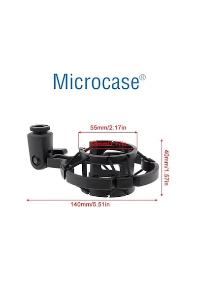 Yayın Stüdyo İçin Mikrofon Tutucu Plastik Shock Mount - Al4724 Diğer