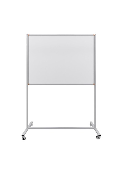 Emaye Yüzey Mobil Yazı Tahtası 90x120cm Beyaz