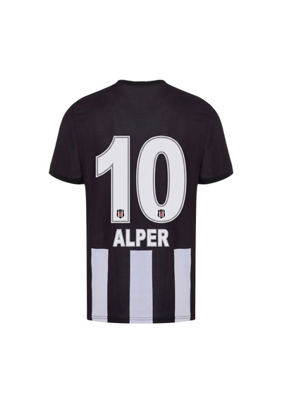 Beşiktaş Lisanslı Nostaji Forma Kişiye Özel Siyah