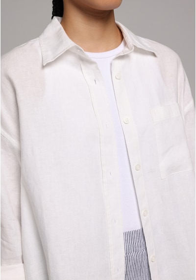 Colin's Colins Boyfriend Fit Shirt Neck Düz Kadın Beyaz Uzun Kol Gömlek Cl1078739 Q1.v2 Wht Colin's Colins Boyfriend Fit Shirt Neck Düz Kadın Beyaz Uzun Kol Gömlek Cl1078739 Q1.v2 Wht