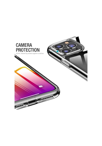 Logis Apple Uyumlu iPhone 11 Kamera Korumalı Şeffaf Silikon Kılıf