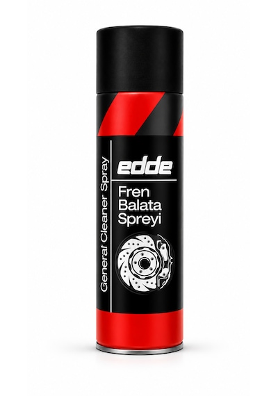 Edde Fren Balata Spreyi 500 Ml Güçlü Yağ Ve Kir Temizleyici, Hızlı Kuruyan Balata Temizleme Spreyi 1