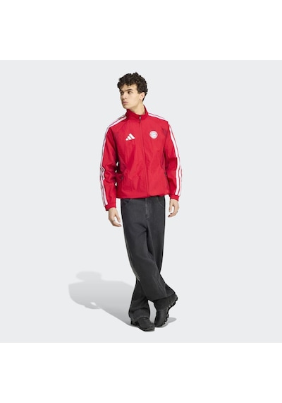 Adidas Kv6732 Fcb H Anth Fc Bayern Muenchen İç Saha Anthem Ceket Kırmızı