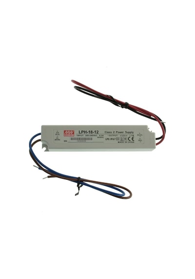 Meanwell Lph-18-12 18w 12v 1.5a İp67 Güç Kaynağı