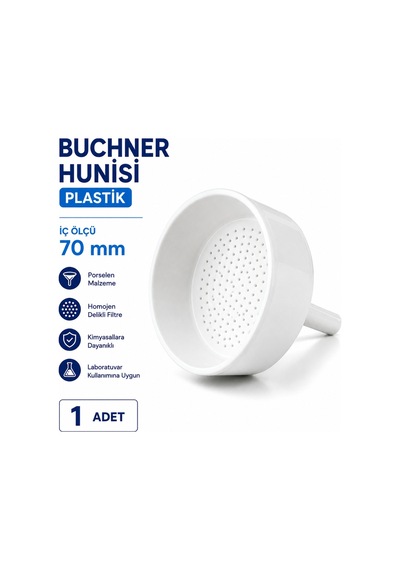 Buchner Hunisi Plastik İç Ölçüler 70mm 1 Adet