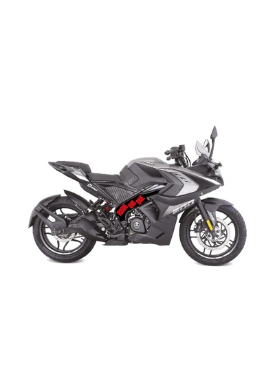 Bajaj Pulsar Rs200 Orta Şase Motosiklet Sticker Etiket Ride Or Die Kırmızı