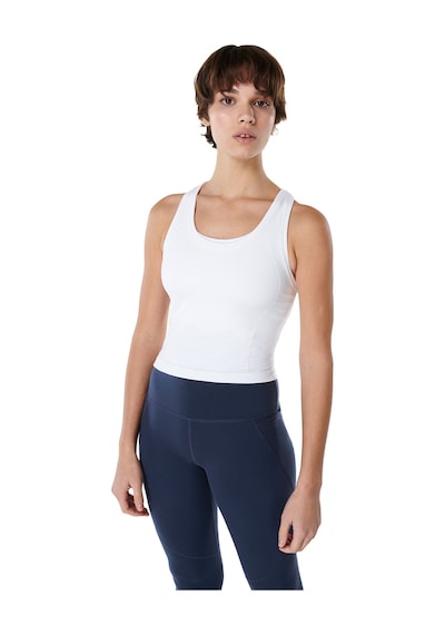 Sweaty Betty Athlete Seamless Workout Kadın Tişört Beyaz