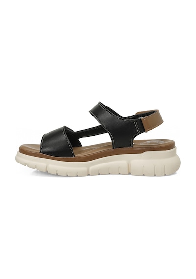 Polaris 105798.z Siyah Kadın Comfort Sandalet 105798.z6fx 000000000102250530