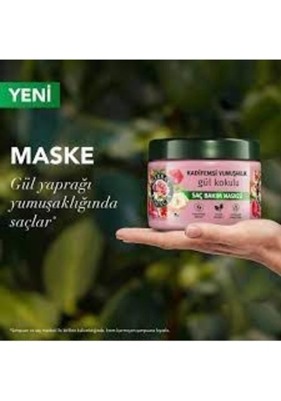 Gül Kokulu Saç Bakım Maskesi, 300 Ml