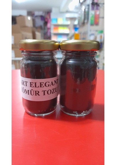 Artelegant Kömür Tozu Asitsiz Çini Uygulamaları İçin 50 G