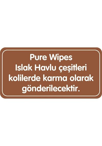 Pure Wipes Islak Havlu 24 X 50'Li 1200 Yaprak