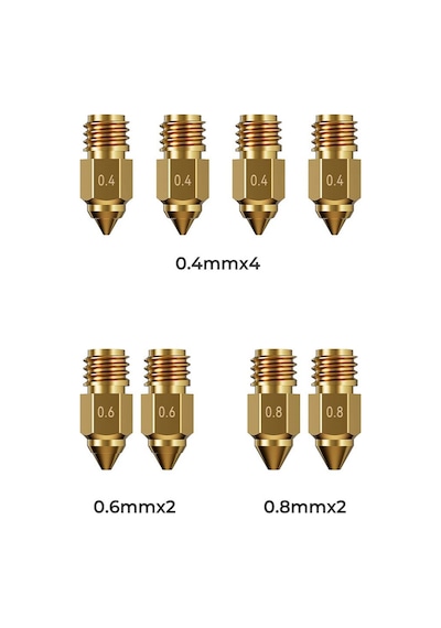 Creality Ender-5 Max Pirinç Nozzle Kit
