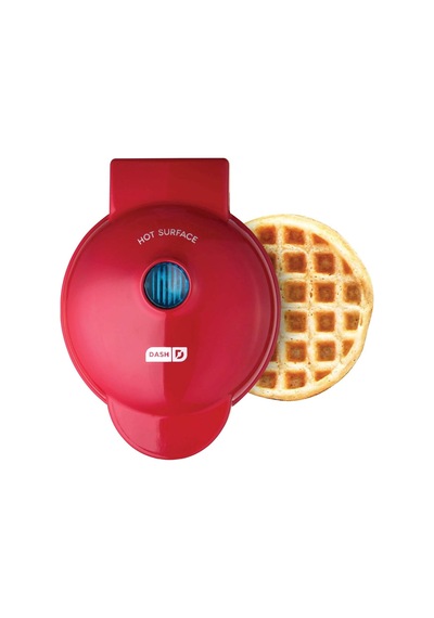 Dash Mini Yapışmaz Waffle Makinesi, Hızlı Isınan Ve Kullanıcı Dostu Mutfak Ekipmanları Kırmızı 189437344