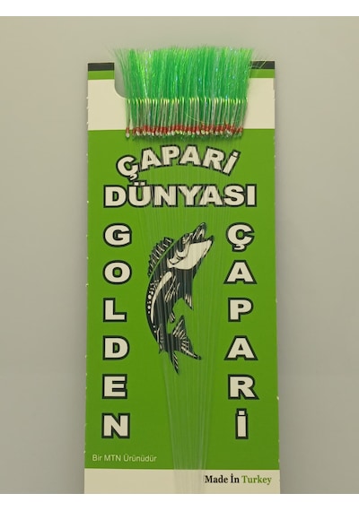 Golden 50 İğneli İstavrit Kösteği 7 No Beyaz İğne -0,20 Mm -0,22 Mm -0,25 Mm Köstek Koyu Yeşil