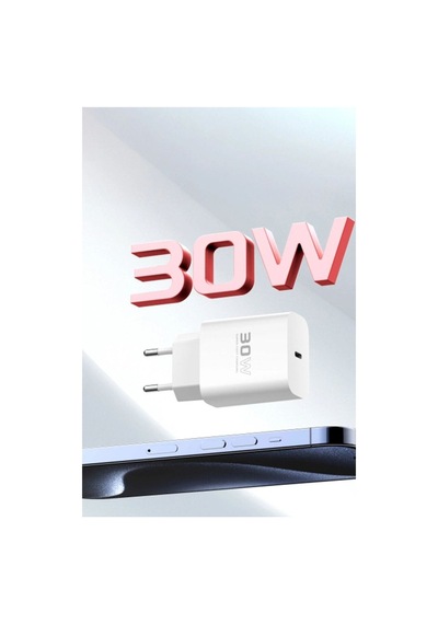 C87c 30w Type-c Çıkışlı Ekstra Dl51 1m Type-c To Type-c Kablolu Pd Şarj Cihazı Tam Uyumlu