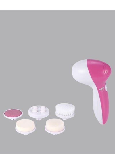 5 Başlıklı Yüz Masaj Aleti - Cilt Temizleme Peeling Siyah Nokta Ve Gözenek Bakımı