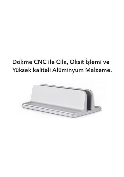 Idock N17 Dikey Genişliği Ayarlı Laptop Apple Uyumlu MacBook Bilgisayar Standı