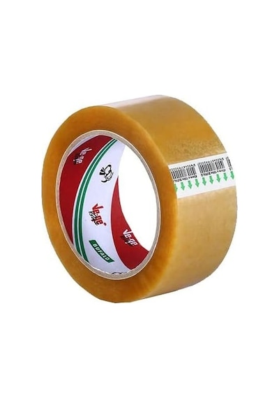 Ve-qe Şeffaf Koli Bandı, 45x100, 10 Adet Diğer