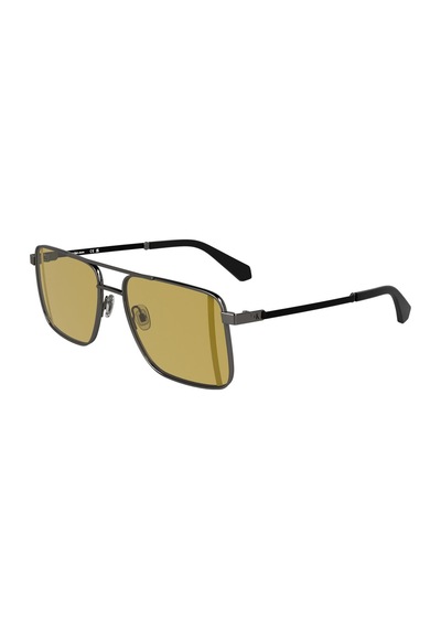 Calvin Klein Jeans Ckj25201s-017 Erkek Güneş Gözlüğü Metalik
