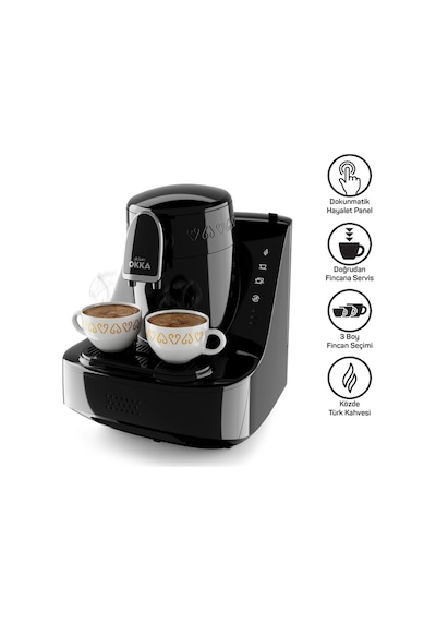 Arzum OK0040 Okka Elite Türk Kahvesi Makinesi Bol Köpüklü Közde Lezzeti 2 Fincan Kapasiteli