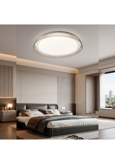 Ravello Gri 120 Watt Plafonyer Led Avize Çok Renkli