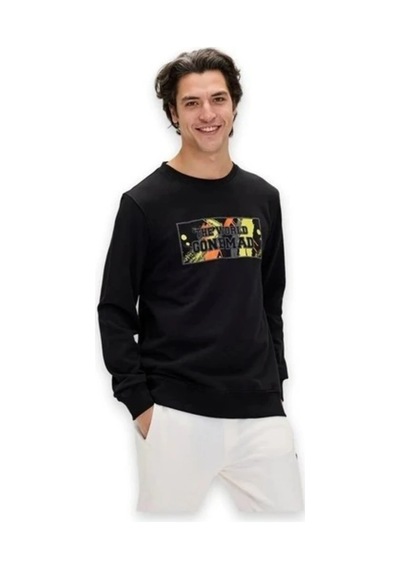 Bad Bear Caen Crewneck Siyah