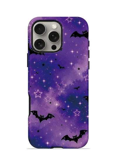 Velvoria Valestra Bat Sky Apple Apple iPhone Uyumlu 16 Pro Max Magsafe Koruma Kılıfı Valestra Magline - Bat Sky