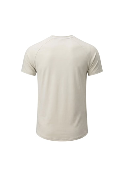 Genius Store 2'li Paket Erkek Spor Tişört Pamuklu Esnek Günlük Kullanıma Uygun Premium Rahat Kalıpt-shirt Haki-taş
