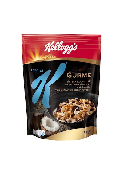 Ülker Kellogg's Special K Çikolatalı Hindistan Cevizi Dilimli Tam Buğday ve Pirinç Gevreği 300 G