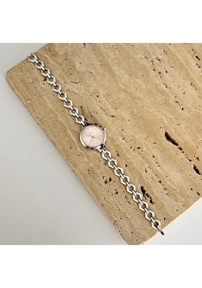 Milano Silver Pembe Saat