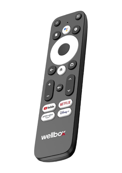 Wellbox Maxpro Android Tv Box Sesli Uzaktan Kumanda