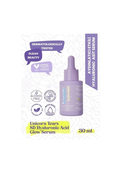 8d Hyaluronik Asit Nemlendirici Ve Işıltı Veren Yüz Serumu 30 Ml