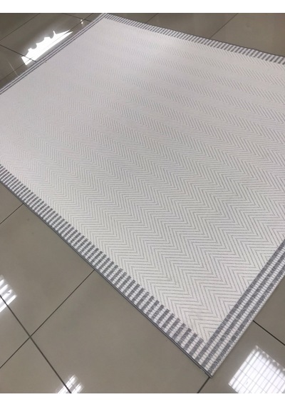 Liparis Sisal Halı Dc402 Serisi Oturma Salon Yatak Odası Halısı Krem - Gri